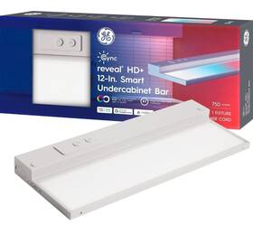 Ge 043168560429 Cync Reveal Hd Smart Undercabinet Light Fixture Color Changing Undercab