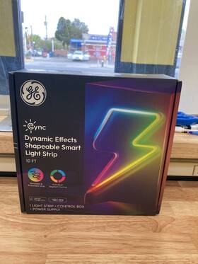 Ge 043168564540 Cync Dynamic Effects Shapable Smart Led Light Strip - 10 Ft Brand New