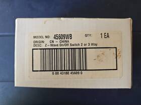 45609wb Ge Ge/jasco Is An Older Legacy Z-wave In-wall On/off