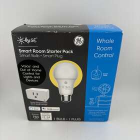 93127316 Ge Smart Room Starter Pack Bulb Plug Bridge Alexa Google Free Shipping