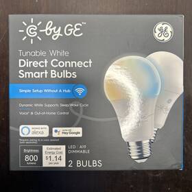 93128974 Ge Cync Smart Led Light Bulb Dimmable Tunable Soft White Color