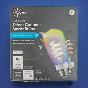 93130168 Ge Cync Smart Led Light Bulb St19 Edison Style Room Decor Aesthetic