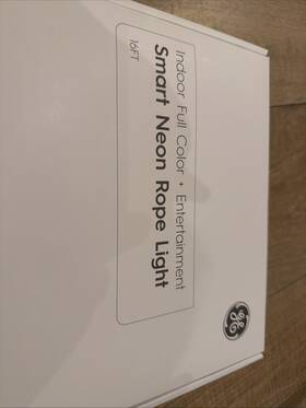93130930 Ge Lighting By Savant Smart Neon Rope Light Kit New In Box