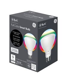 93114153 Ge C By Br30 Flood Light Smart Led Bulb 9-watts 65w Equivalent