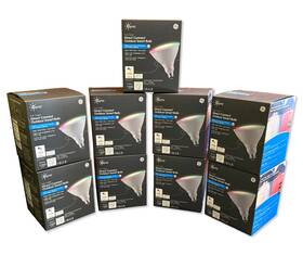 Cled38r15cd1 Ge Cled38r15cd1/rssip 9 Cync Full Color Outdoor Smart Floodlight Par38 1300lm Wifi Alexa Google