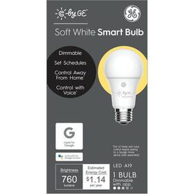 Cleda199l2 Ge Cleda199l2/g1p C-life By Soft White Led A19 Smart Bulb Dimmable 760 Lumens 1 Brand New