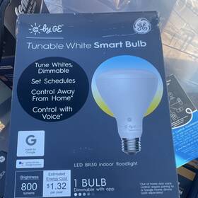 Cledr309s2 Ge Cledr309s2/g1p C By Tunable White Smart Led Br30 Floodlight 800 Lumens Google Assistant