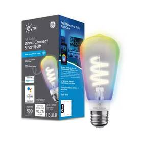 Cledsti96cdgs-ot Ge Cync Smart Led Bulb St19 Edison Style Color Changing Alexa And Google