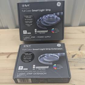 Cledstr20c2 Ge C By Full Color Smart Led Light Strip 80in Power Supplywith 40in Extension