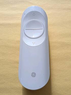 Cwlrmdmbwm1 Ge White Wireless Battery Powered Smart Dimmer Remote