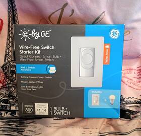 Pk001054961 Ge General Electric Wire Free Smart Switch With Led Bulb Starter Kit Motion