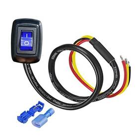 Led-0.6m Gebildet E984b-us Paste Type Switch Push Button Led With Blue Wire
