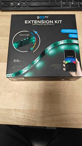 Gn-ew004-999 Geeni Extension Kit For Prisma Led Lighting Strip New In Box
