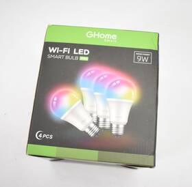 Lwllny3icoal Ghome Smart Wifi Led Bulbs 4 Pack 9w Voice Control Set