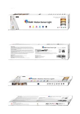 Giaki Dj10ydh0191 Ultra-thin Wireless Magnetic Motion Sensor Closet Lights Under Cabinet Lighting