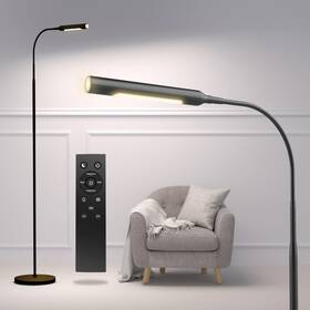 Hcp72 Giantlumi Floor Lamp For Living Room Bedrooms Work Study 68.2 Inches Black