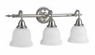 373161 Glass Satin 120770 Nickel Fixture Id 3 Shade Bath Light