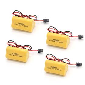 B07ztznlcx Glesource 3.6v 900mah Emergency Exit Light Battery 4 Pack Lithonia Eu2c M6