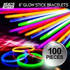 Glo-brc-80-100x Stark Glow Stick Bracelets Multi Colors Neon Bracelet Necklace Party