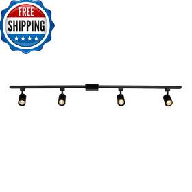 B09ddgmj82 Globe Electric 59738 Tribeca 4-light 56 Track Lighting Kit Matte Black Bulb Not