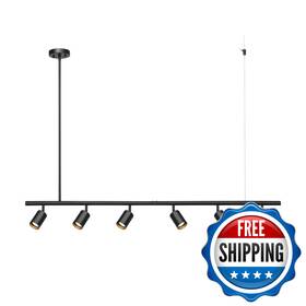 B0d9hm8h7d Globe Electric 64000123 55 6-light Adjustable Height Track Light Matte Black