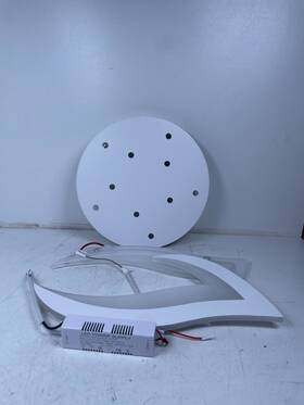 5-petals Goeco 30839724 Dimmable Ceiling Light White Flower Design White-5 Petal-dimmable