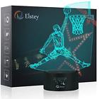 Golf0442 Elstey Play Basketball Dunk Night Light Touch Optical Illusion Lamps