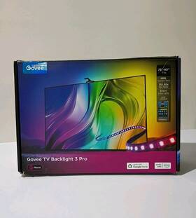 Govee 313047842817 Tv Backlight 3 Pro With Hdr Triple Camera 16.4ft 5-in-1 Rgbwwic Led Strip