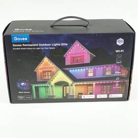 76908170 Govee 100ft Rgbicw Black Permanent Outdoor Lights Elite