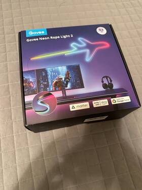 Govee 810088347740 Neon Rope Light 2 - 9.8ft New