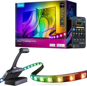 Govee 810172721364 Tv Backlight 3 Pro With Hdr Triple Camera 16.4ft 5-in-1 75-85 Inch Tvs