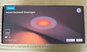 H601d Govee Recessed Downlight 4 Inch 11w Wi-fi Bluetooth Pack