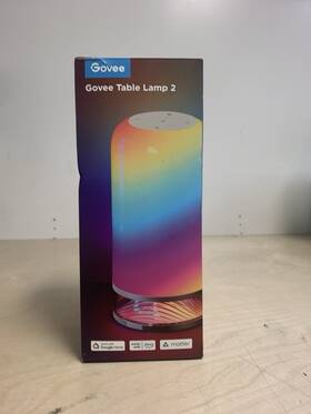 H6022 Govee Smart Table Lamp 2 Model Rgbicww Used