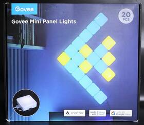 H6069b Govee Smart Mini Panel Lights 20 Pieces
