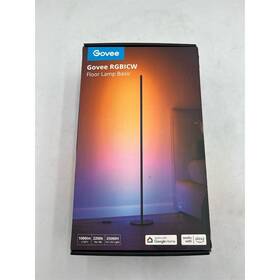H6076 Govee Rgbicw Smart Floor Lamp Black Led Alexa/google Control Lighting