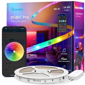 H612bad1 Govee Rgbic Pro 24.6 Ft. Smart Color Changing Plug-in Integrated Led White Tape
