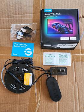 H61671d1 Govee Rgbic Led Tv Backlight - Model H6167 Fits 40 Inch 50 Tvs New Open Box