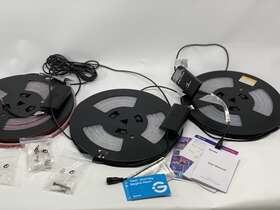 H6172 Govee Wi-fi 32.8ft Rgbic Outdoor Strip Lights Three Sets For Parts Only