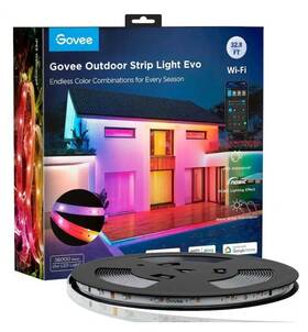 H617c Govee Outdoor Strip Light Evo 32.8ft Rgbicw Smart Wi-fi Led Matter Alexa