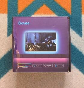 H6182 Govee Led Tv Backlight Strip Lights Smart Control Bluetooth New Open Box