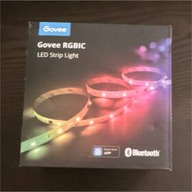 H6187 Govee Rgbic Led Strip Light Multicolor Bluetooth App Control Color Changing