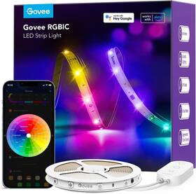 H618a Govee Rgbic Led Light 5m Alexa And Google Assistant Smart Wifi 16.4ft
