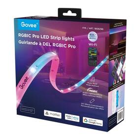 H619dad3 Govee 49.2ft Rgbic Pro Led Strip Lights