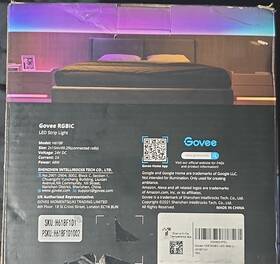 H61bf Govee Rgbic Smart Led Light Strip 32.8ft App Control Alexa Google