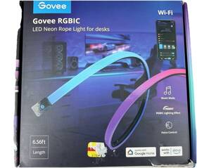 Govee H61c2 Rgbic Led Neon Rope Light Strip Wi-fi App/voice Control 6.56ft