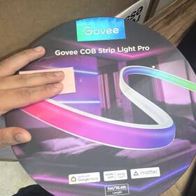 H61e6 Govee Cob Rgbic Led Smart Light Strip 5m Multicolor Alexa Google