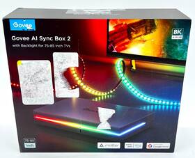 H6604c Govee Gove Ai Sync Box 2 With Backlit For 75 - 85 Inch Television 8k Ultra Hd