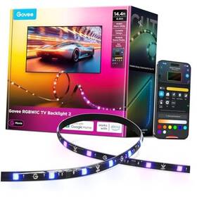 Govee H66711g1 Tv Led Backlight 2 14.4ft Cuttable Lights For 32-70 Inch Tvs Color