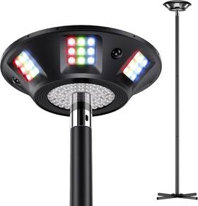 H7072111 Govee Outdoor Lamp Post Lights 2000lm High White Brightness With 6 Zones Rgbic