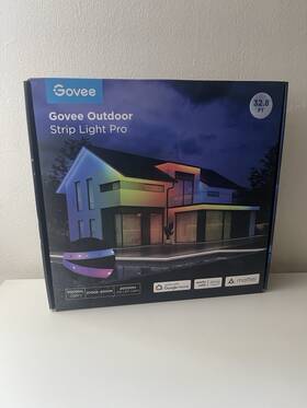 Govee H70a11d1 Outdoor Strip Light Pro Rgbicw 32.8ft Ip65 Matter Alexa Google